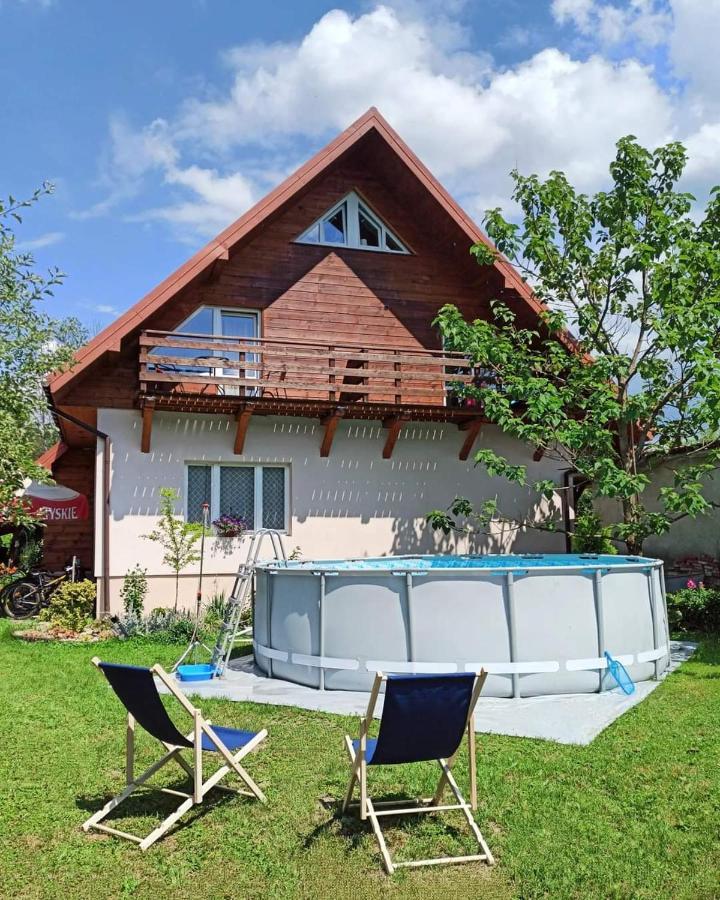 Rodzinny Zakatek "U Gluszkow" Bieszczady Myczkowce Bagian luar foto